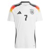 Maglia ufficiale Germania Kai Havertz 7 Casa Euro 2024 per Uomo